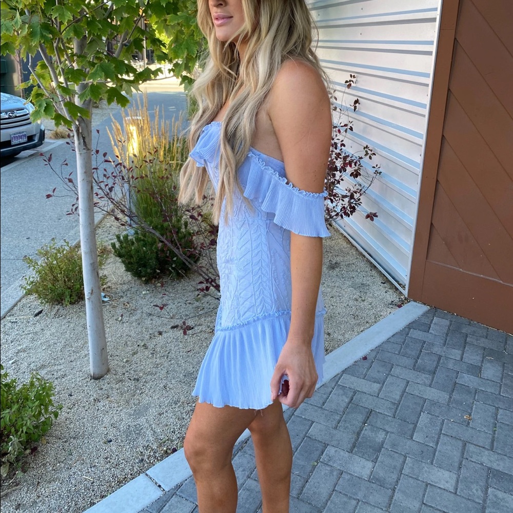 Off the shoulder dress